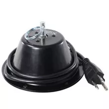 1 RPM Powered Rotating Disco Mirror Ball Motor with Ring Supports 16"-24"