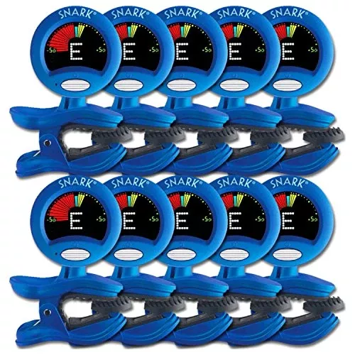 10 Pack of Snark SN-1 Chromatic Guitar/Instrument Tuners - 10 Pack