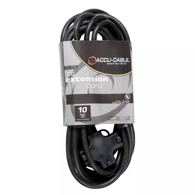 Accu-Cable EC163-3FER10 10′