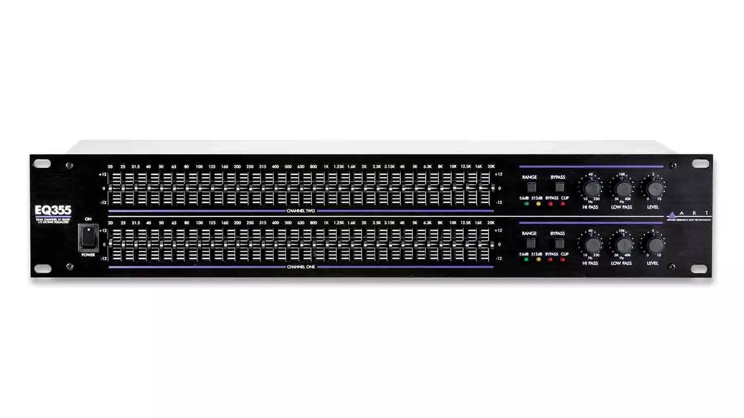 Art EQ355 Dual 31 Band EQ Graphic Equalizers