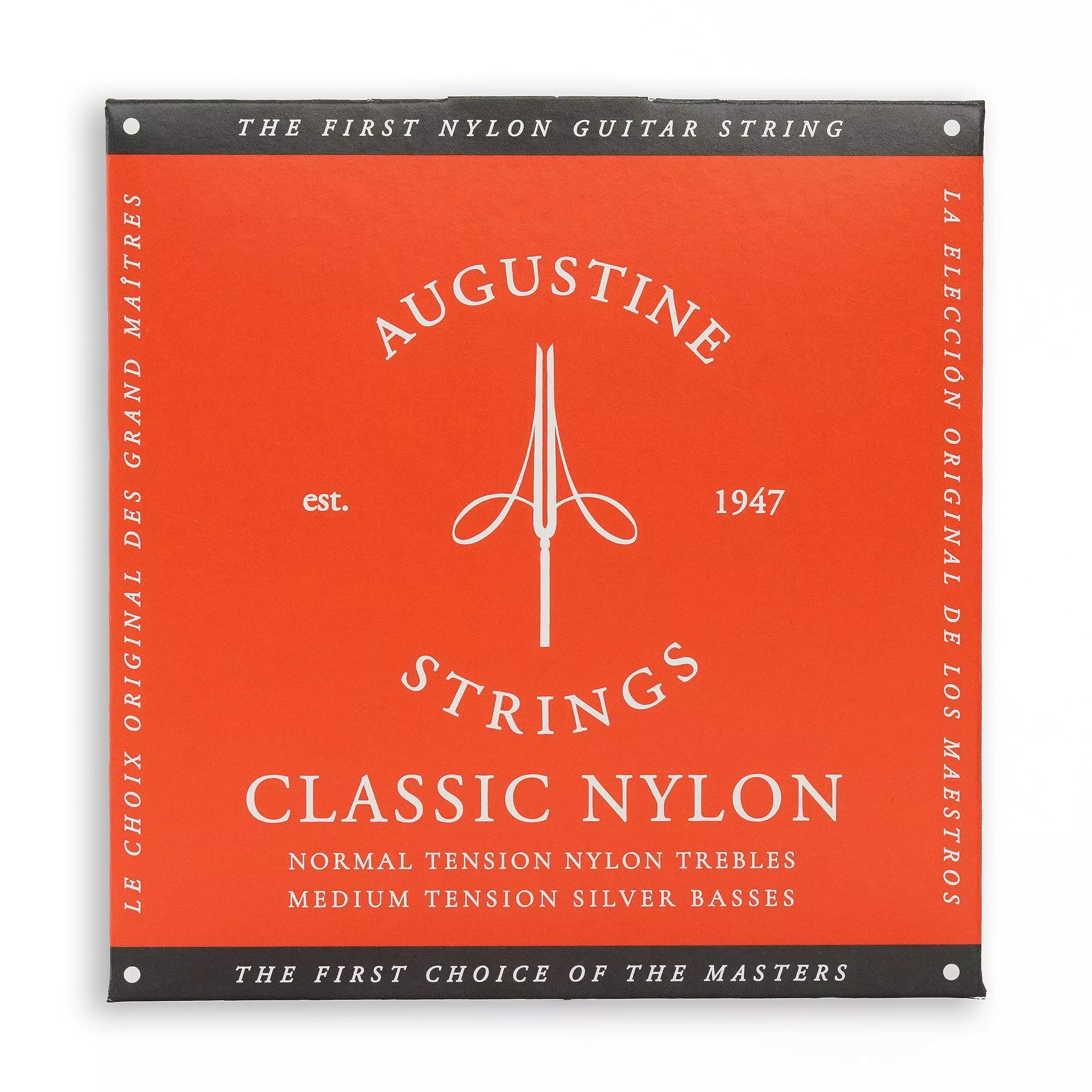 Augustine classic Red Nylon guitar Strings - Medium Tension - 1 Set