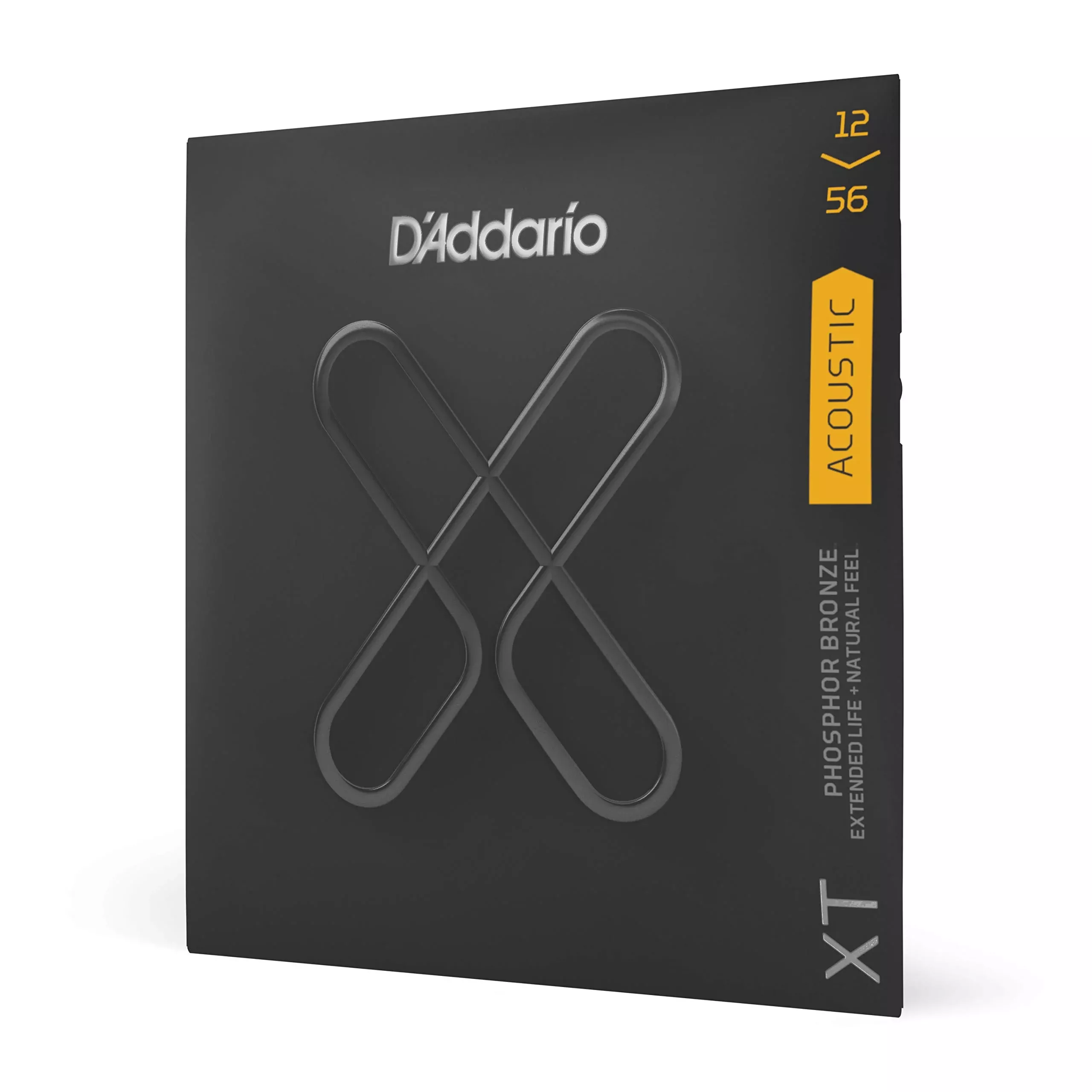 D'Addario Guitar Strings - XT Phosphor Bronze Coated Acoustic Guitar Strings - XTAPB1670 - Extended String Life with Natural Ton