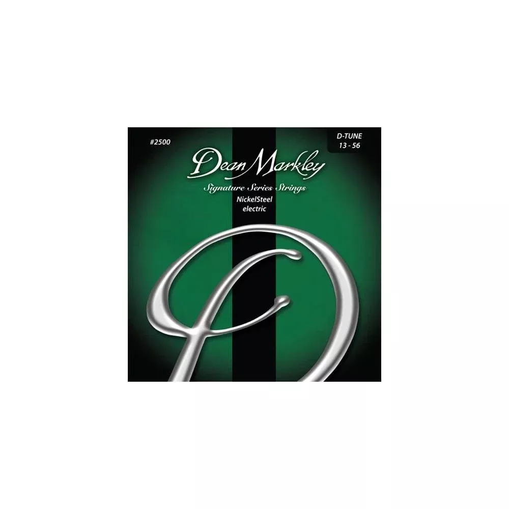 Dean Markley Signature Series DTune Electric Guitar Strings 13-56, 2500, Medium