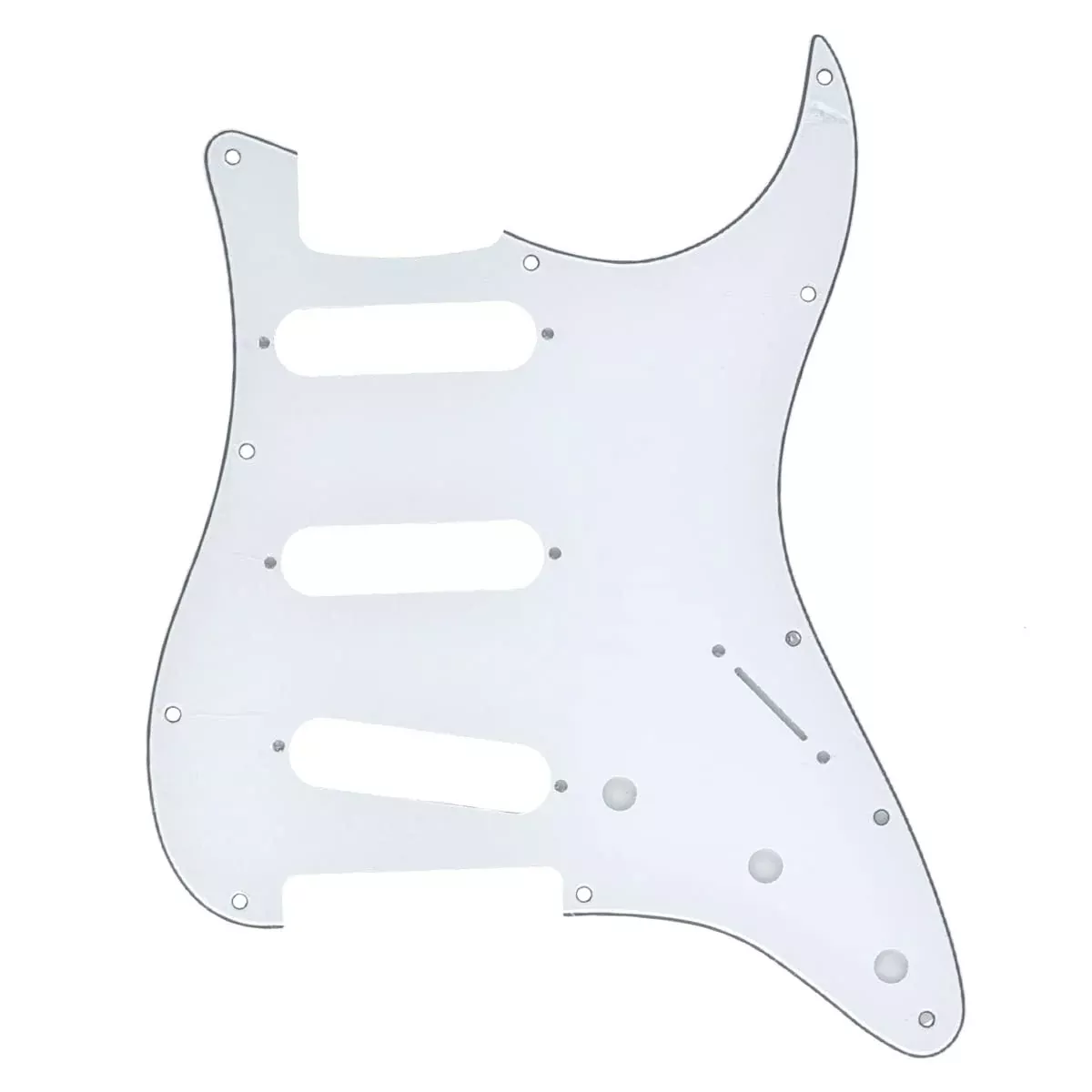 Dopro 11 Hole Vintage 62 Strat ST SSS Single Coil Pickups Guitar Pickguard Scratch Plate with Screws for American FD 62 Stratoca