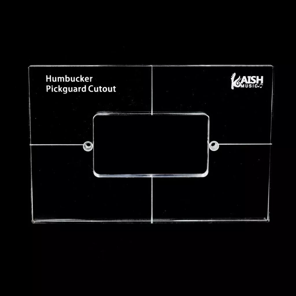 KAISH Acrylic Humbucker Pickup Routing Template Pickup Templates for Pickguard Rout