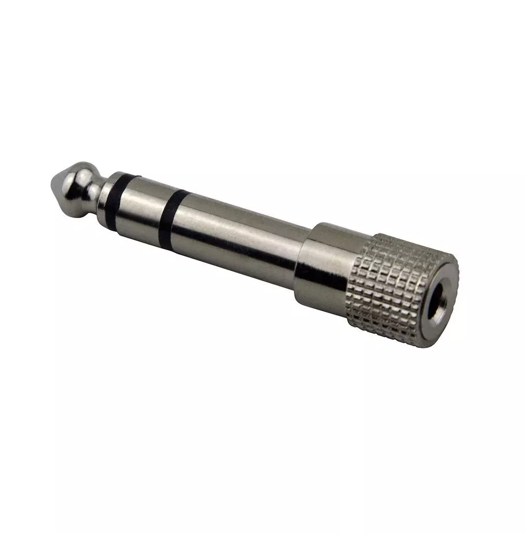 Pig Hog Solutions Female TRS 3.5MM to Male 1/4" Stereo Headphone Adapter