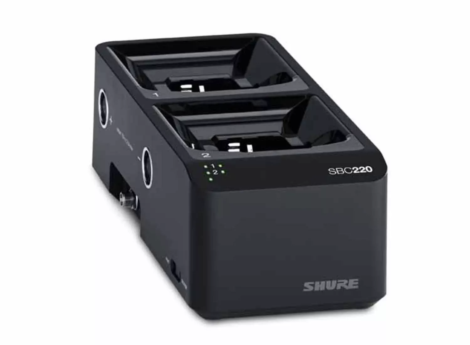 Shure SBC220-US 2-Bay Networked Docking Charger with Power Supply