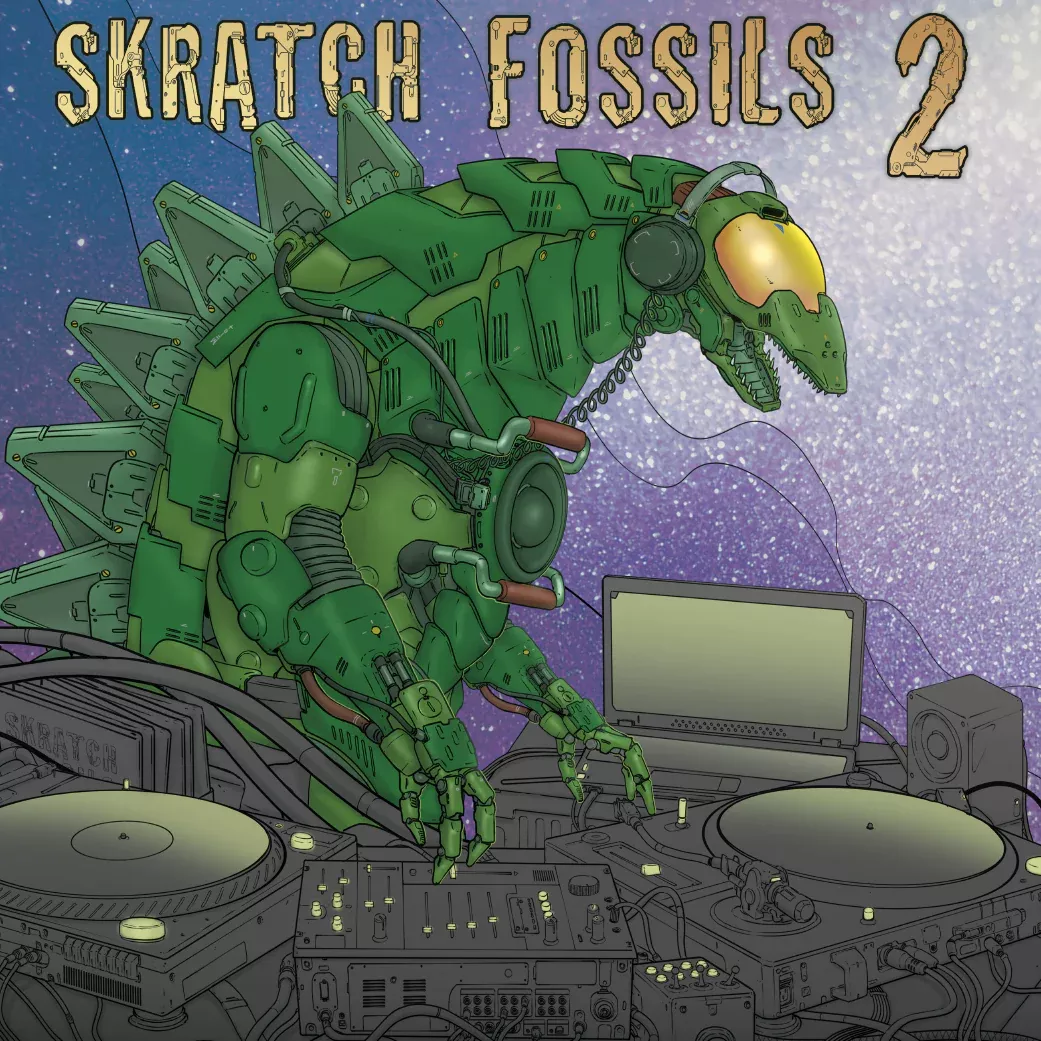 Skratch Fossils 2: 12" Scratch Record by Moschops