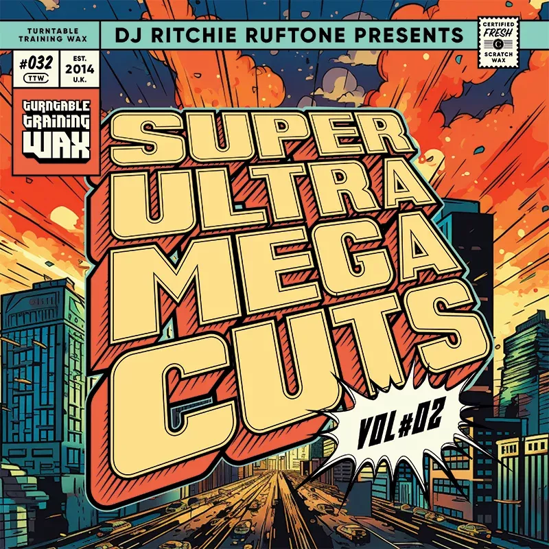 Super Ultra Mega Cuts Vol. 2 12"Scratch Record from Ritchie Ruftone