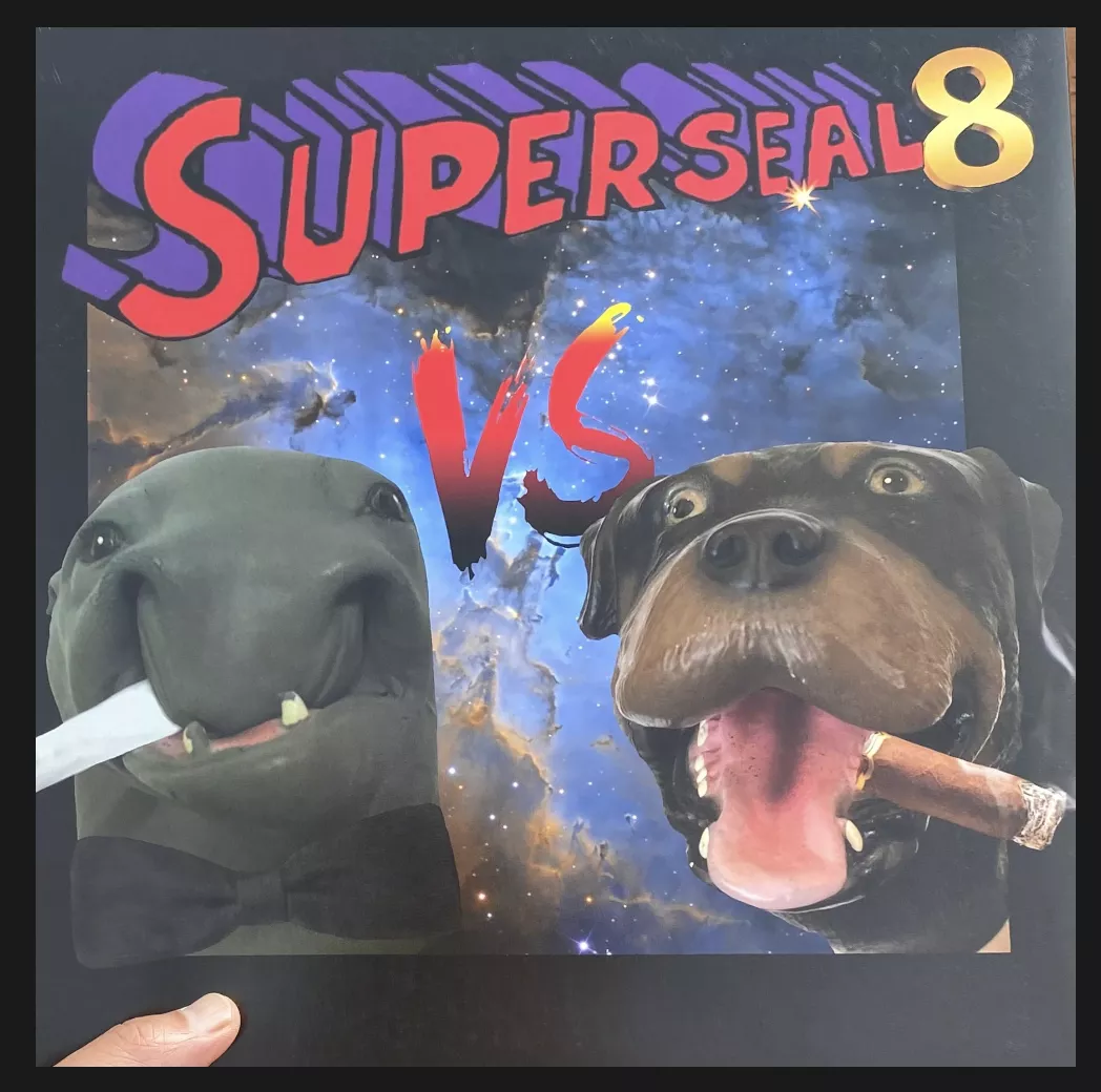 Superseal 8.4: Spaghetti Seal Vs TRIUMPH the Turntablist :12” Scratch Record - Mustard Yellow Vinyl