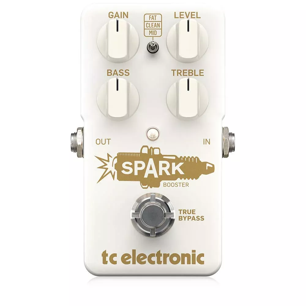 Tc Electronic SPARK BOOSTER Awesome Booster Pedal with gain control and Active EQ