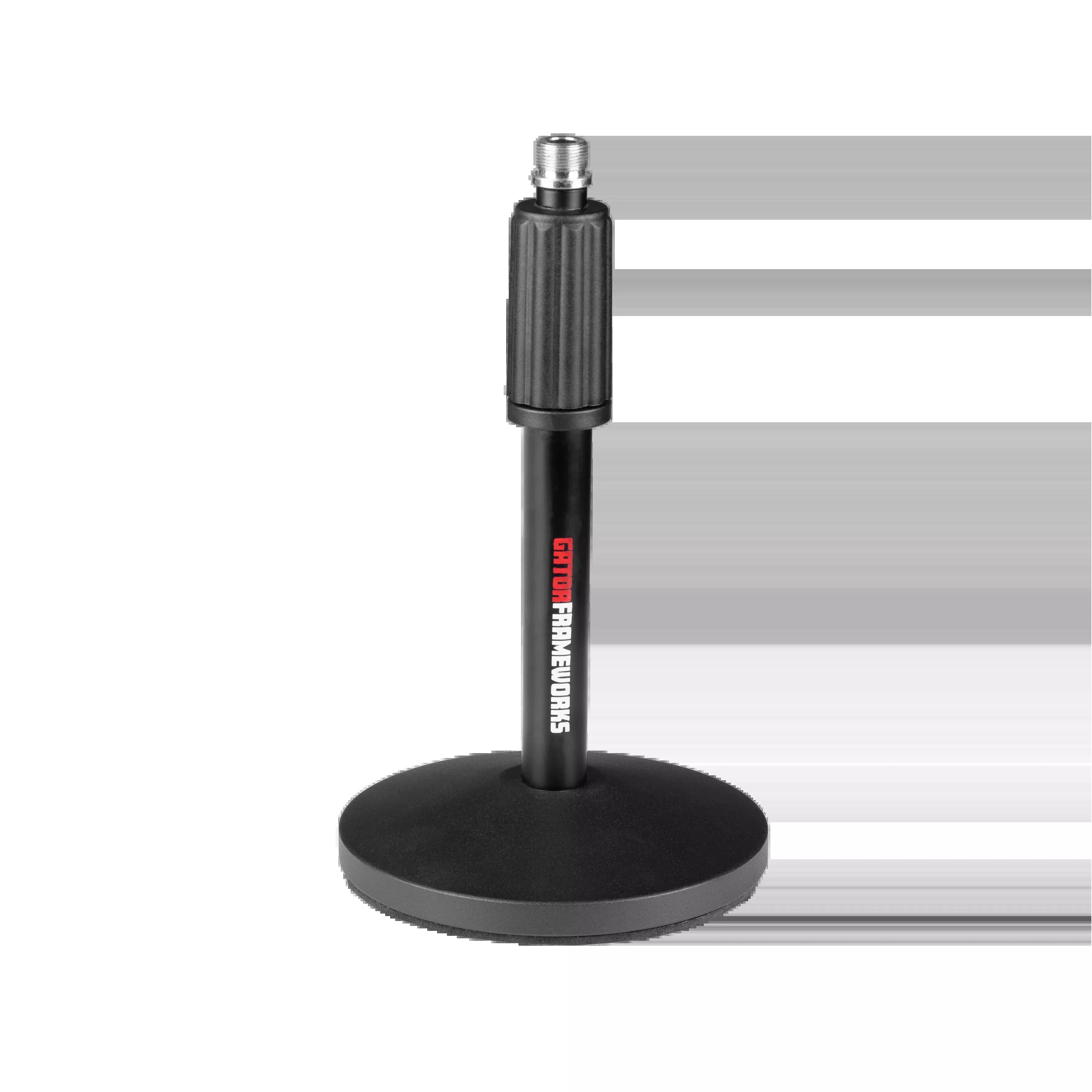 (x2) Desktop Mic Stands & (x2) 10-ft XLR Cables