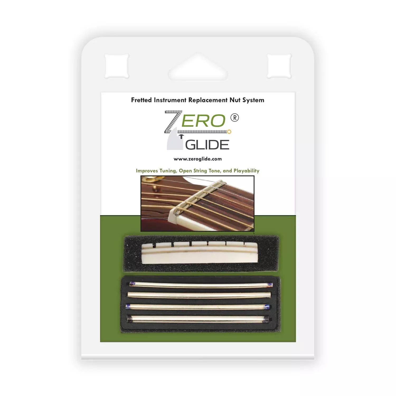 Zero Glide ZS-23 Acoustic Guitar Nut for Gibson-Style Electric Guitar