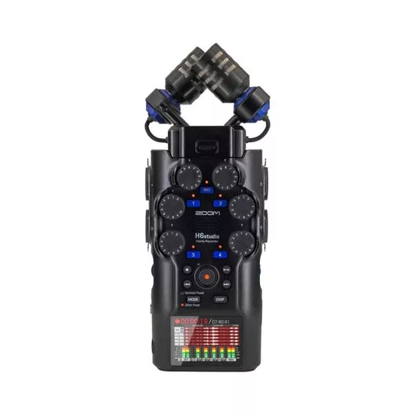 Zoom H6studio 6-Track Studio-Grade Audio Handheld Recorder