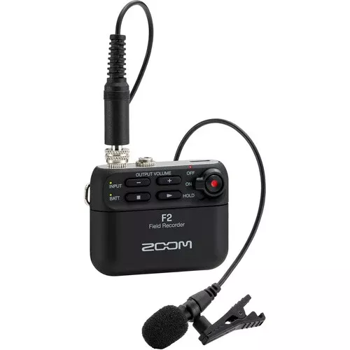ZOOM ZF2 - Field Recorder F2 with Lavalier mic