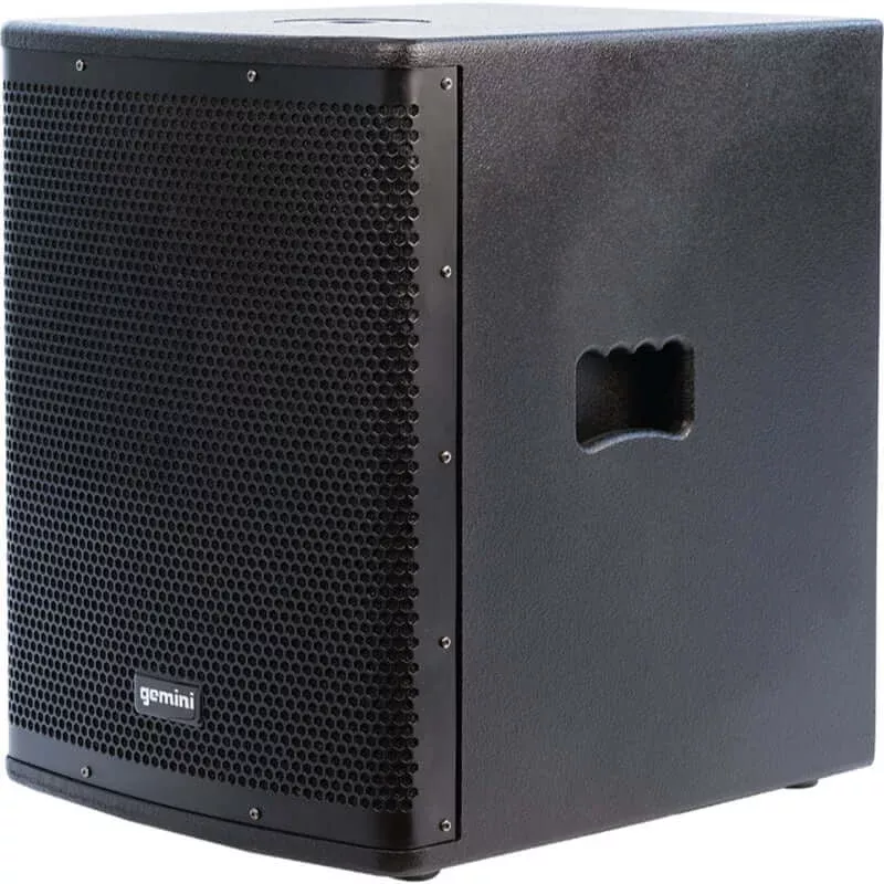 ZRX-S15P High-Excursion 15″ Powered Subwoofer 1200W Class D